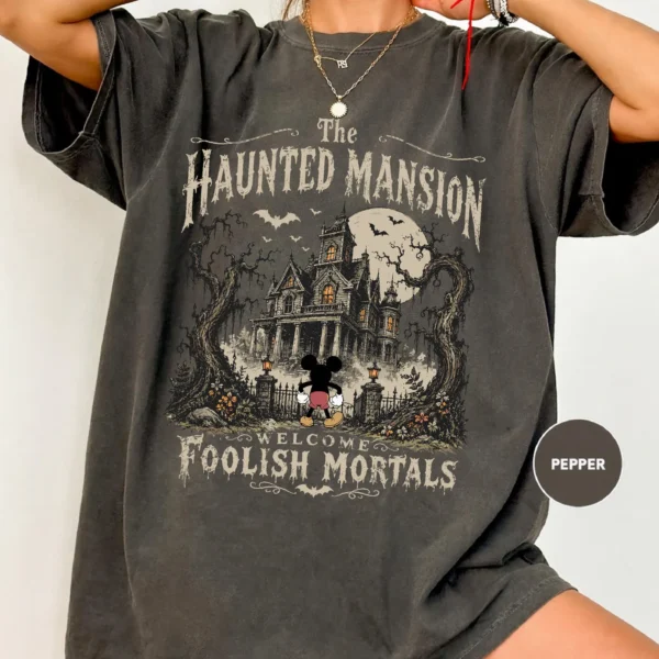 Welcome Foolish Mortals Haunted Mansion Shirt