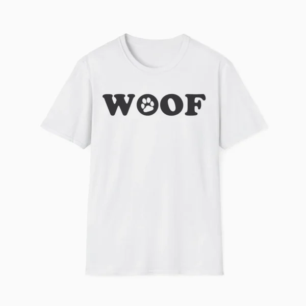 Woof Dog Lover Shirt – Clean Pet Parent Gift