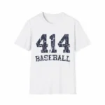 414 Baseball — Game Day Wisconsin Shirt