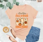 Are You Fall-O-Ween Directions Teacher Halloween Shirt