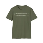 Begin RSA Private Key 4 — Cybersecurity Programmer Shirt