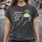 Behave? No. – Funny Frog Shirt