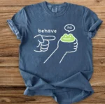 Behave? No. – Funny Frog Shirt