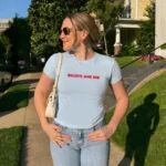 Believe Jane Doe Baby Tee — Feminist Solidarity Shirt
