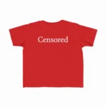 Censored — Bold Y2K Graphic Baby Tee