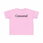 Censored — Bold Y2K Graphic Baby Tee