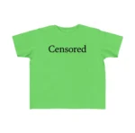 Censored — Bold Y2K Graphic Baby Tee