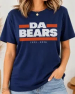 DA BEARS Retro Chicago Football Fan Shirt