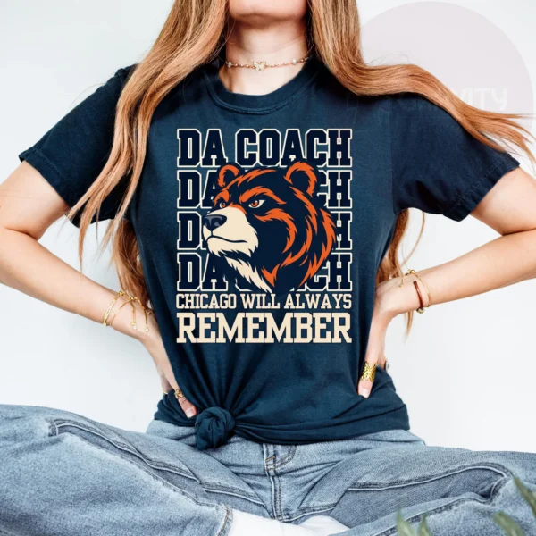 Da Coach Chicago Bears — Mike Ditka Memorial Shirt