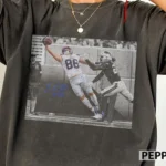 Efton Chism #86 One Hand Catch New England Shirt
