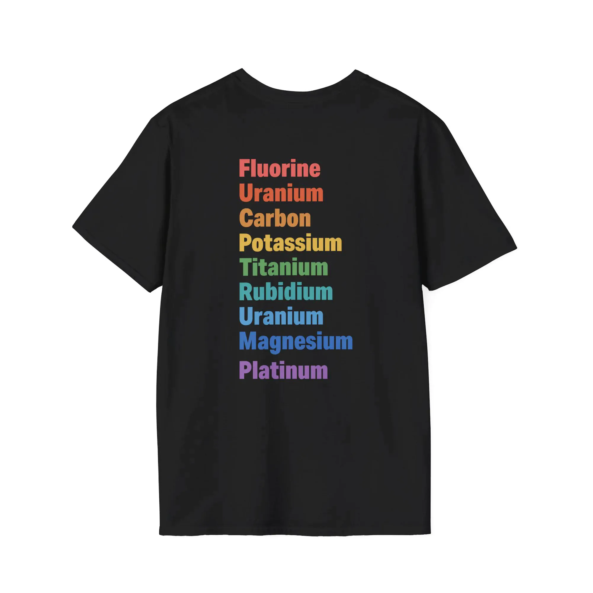 Fluorine Uranium Carbon Potassium Political Shirt Fluorine Uranium Carbon Potassium Political Shirt