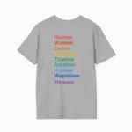 Fluorine Uranium Carbon Potassium Political Shirt