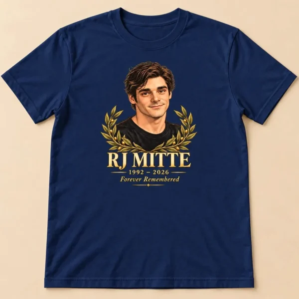 Forever Remembered RJ Mitte Memorial Tribute Shirt