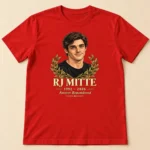 Forever Remembered RJ Mitte Memorial Tribute Shirt