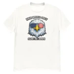 Hair Would Only Slow Me Down Funny Patriotic Bald Shirt