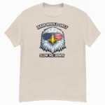 Hair Would Only Slow Me Down Funny Patriotic Bald Shirt