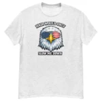 Hair Would Only Slow Me Down Funny Patriotic Bald Shirt