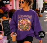 Halloweentown EST 1998 Retro Halloween Pumpkin Shirt