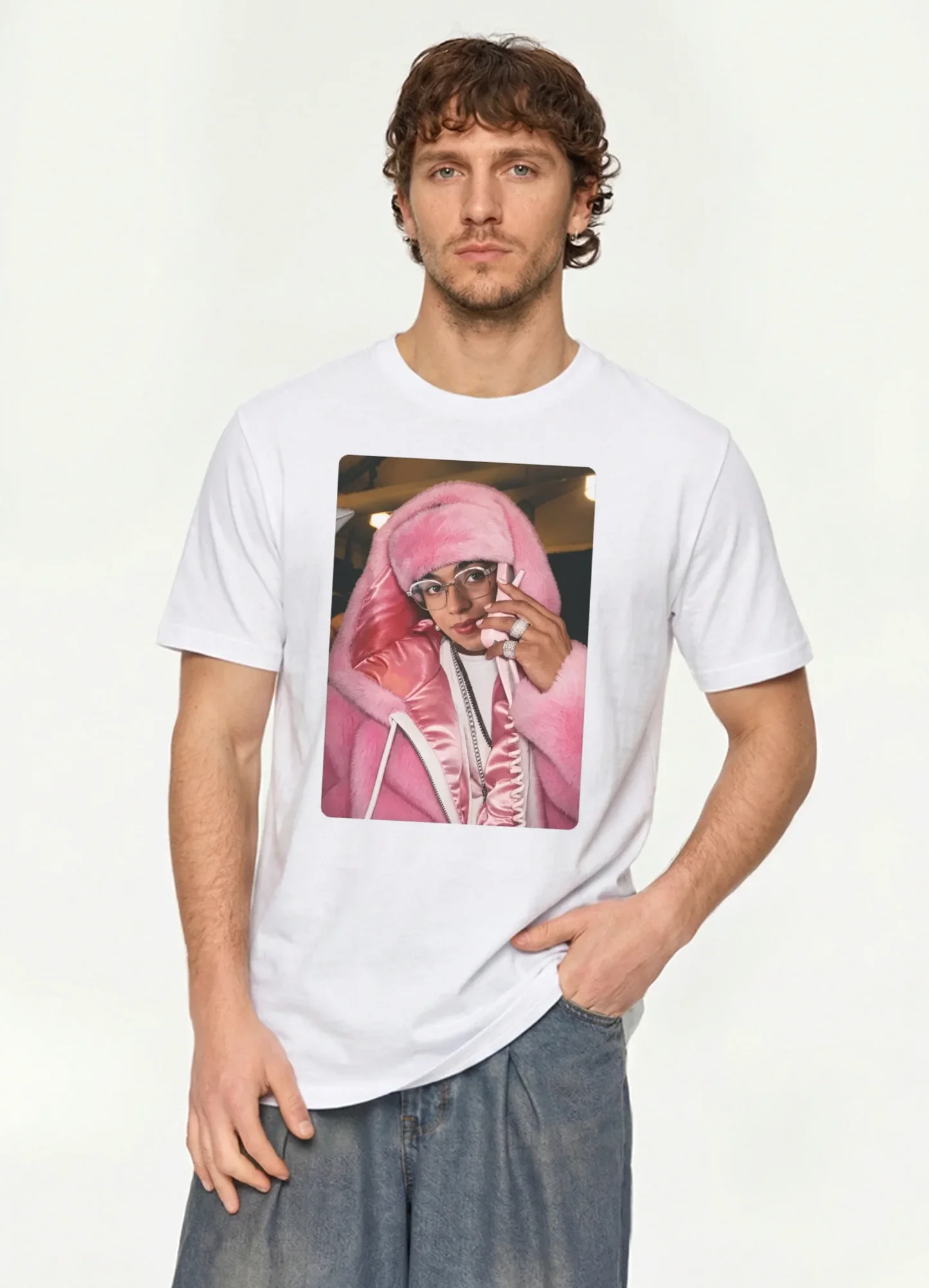 Hasan Piker Pink Fur Darializa Y2K Political Shirt