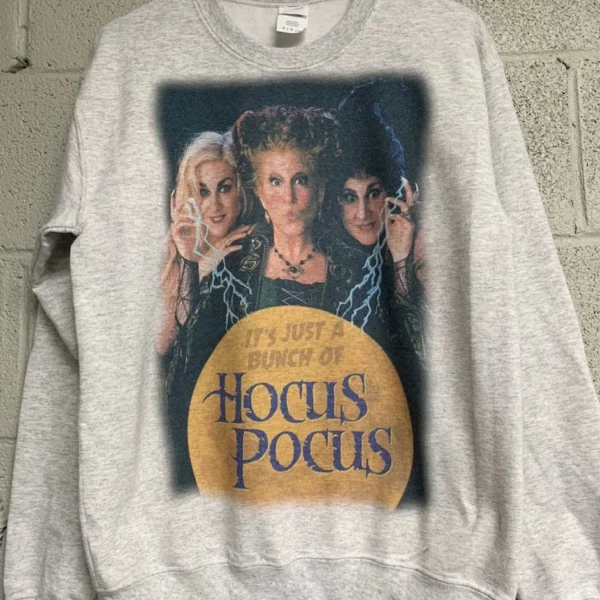 Hocus Pocus Everybody Focus Vintage Sweatshirt