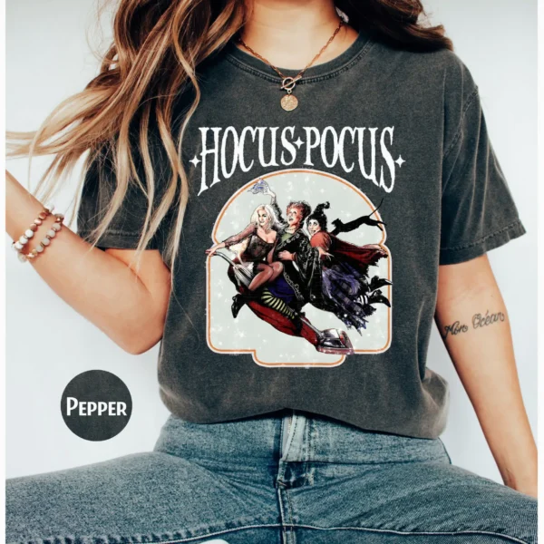 Hocus Pocus Sanderson Sisters Vintage Graphic Shirt