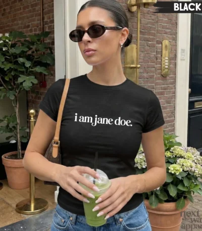 i am jane doe. Baby Tee — Believe Survivors Always