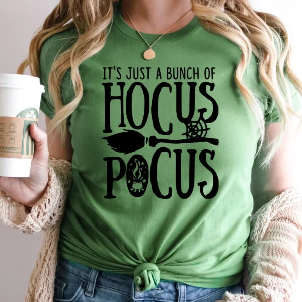It's Just a Bunch of Hocus Pocus Shirt — Timeless Halloween Shirt