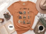 It's Okay To Feel Everything Halloween Mental Health Shirt