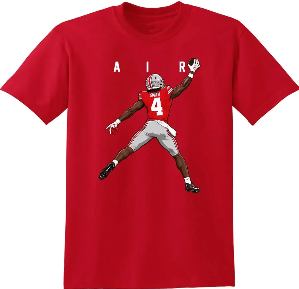 Jeremiah Smith AIR Ohio State Graphic Shirt Jeremiah Smith AIR Ohio State Graphic Shirt