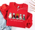 Just a Spooky Dalmatian Sweatshirt