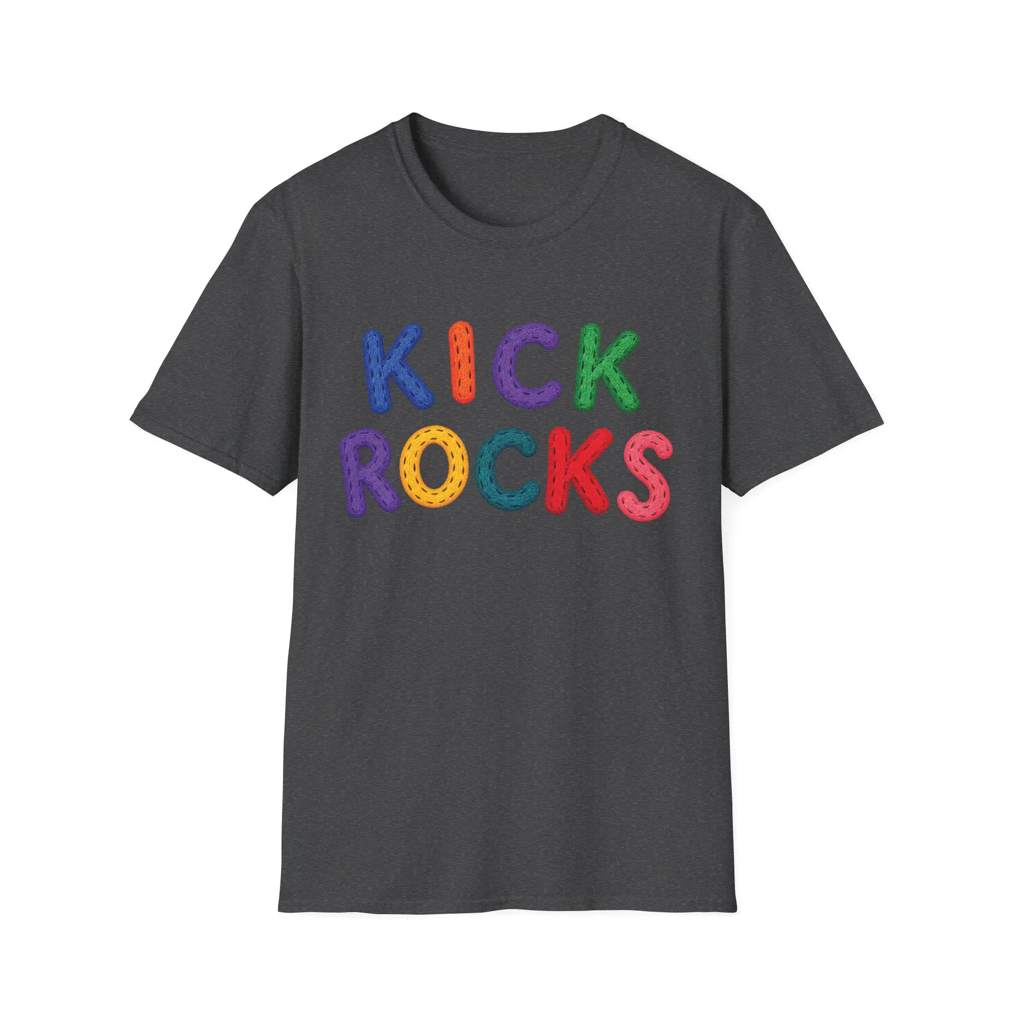 Kick Rocks Shirt — Funny Y2K Graphic Tee Kick Rocks Shirt — Funny Y2K Graphic Tee