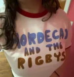 Mordecai and the Rigbys Regular Show Ringer Shirt