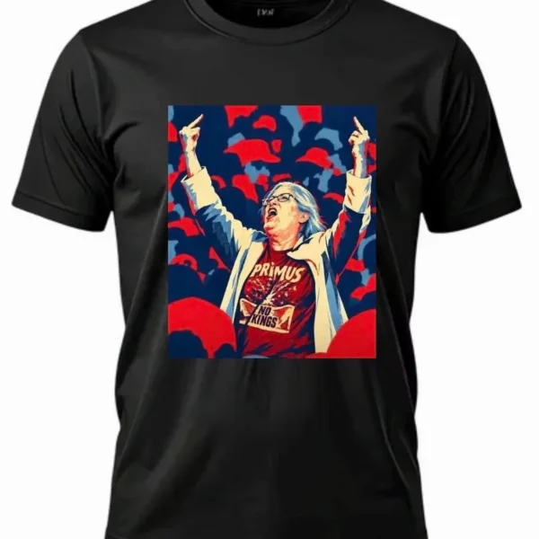 "NO KINGS" Aunt Sue Syracuse Political Rally Shirt