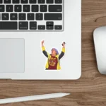 NO KINGS Die-Cut Vinyl Sticker — Aunt Sue Hero