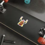 NO KINGS Die-Cut Vinyl Sticker — Aunt Sue Hero