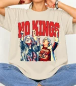 No Kings Political Statement Shirt