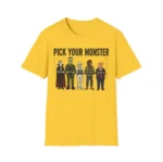 Pick Your Monster Political Satire Shirt