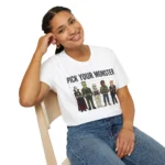 Pick Your Monster Political Satire Shirt