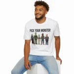Pick Your Monster Political Satire Shirt