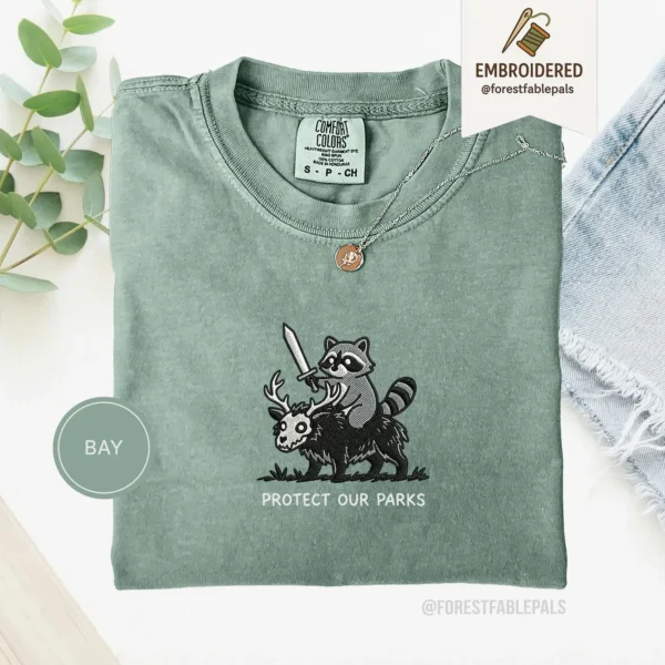 Protect Our Parks — Raccoon Wendigo Shirt