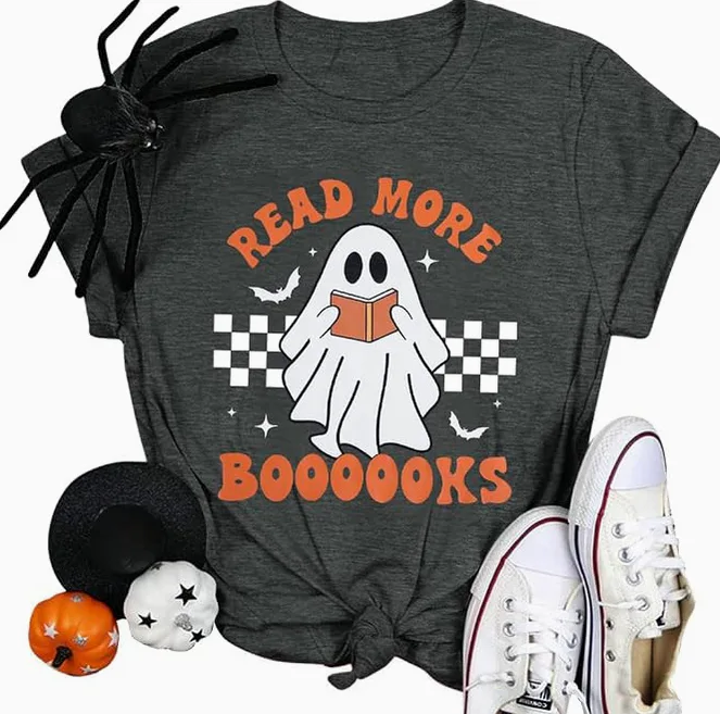 Read More Booooks — Perfect for Halloween Teacher Shirt Read More Booooks — Perfect for Halloween Teacher Shirt