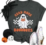 Read More Booooks — Perfect for Halloween Teacher Shirt