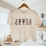 Retro Mickey Dance Poses Vintage Shirt