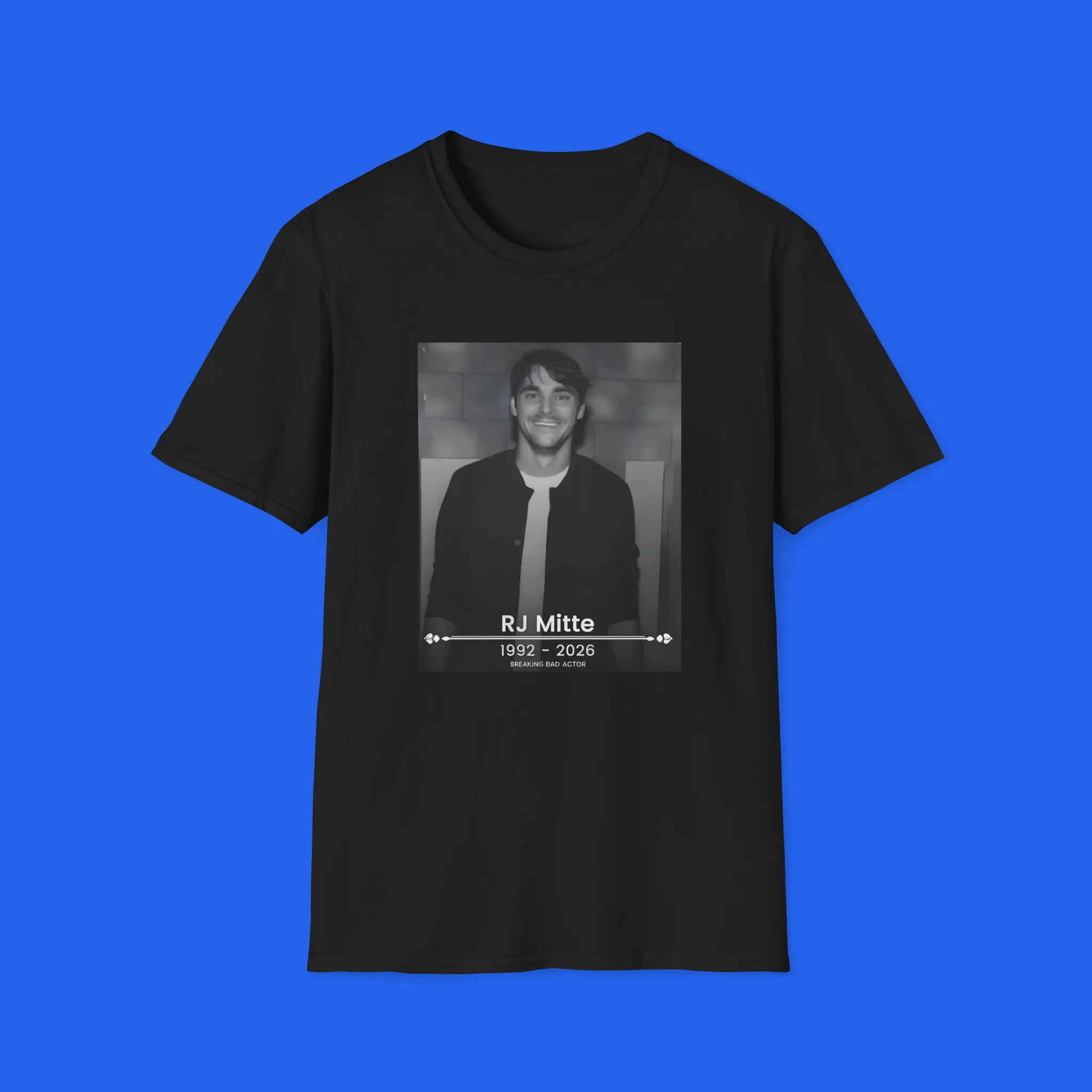 RIP RJ Mitte Breaking Bad Actor Tribute Memorial Shirt RIP RJ Mitte Breaking Bad Actor Tribute Memorial Shirt