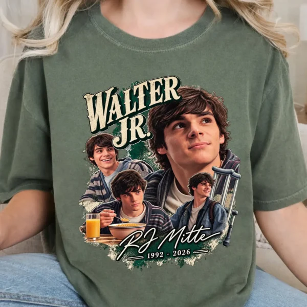 RJ Mitte Memorial Shirt — Breaking Bad Walter Jr Tribute