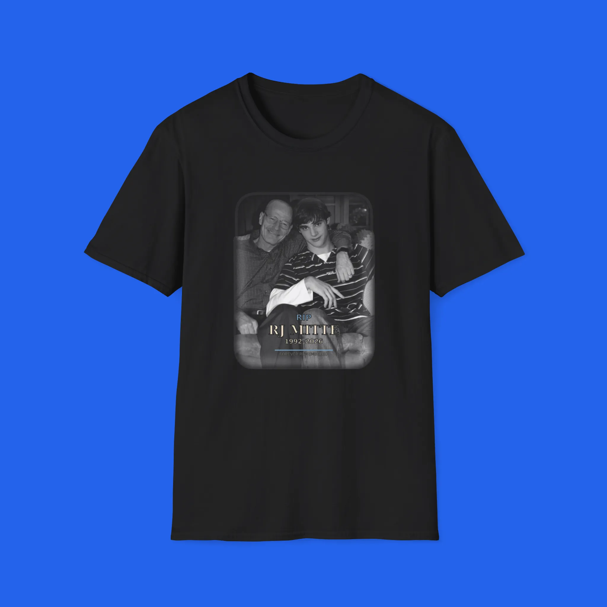 RJ Mitte RIP Shirt – Breaking Bad Tribute Memorial Shirt RJ Mitte RIP Shirt – Breaking Bad Tribute Memorial Shirt
