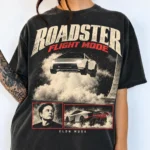 Roadster Flight Mode — Tesla Vintage Graphic Shirt
