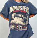 Roadster Flight Mode — Tesla Vintage Graphic Shirt