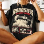 Roadster Flight Mode — Tesla Vintage Graphic Shirt