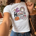 Spooky Season Baby Tee — Halloween Design Shirt